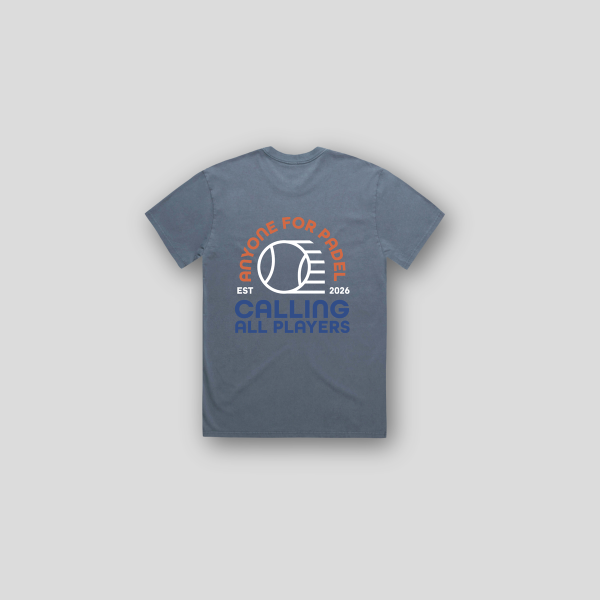 MENS HEAVY HITTER FADED TEE