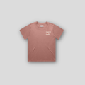 WOMENS DOWN THE LINE TEE - HAZY PINK
