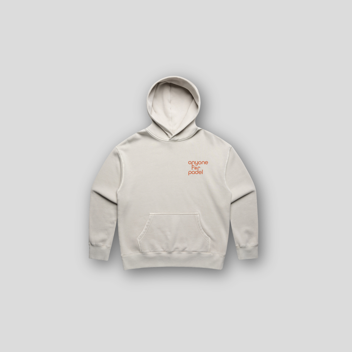 WOMENS RELAX OFF COURT HOODIE - BONE